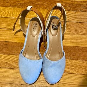 Style & Co Mailena Sky Blue Espadrilles // sz 7.5